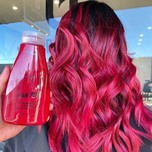bold red curly hair color