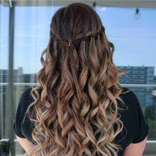 curl hairstyles for prom