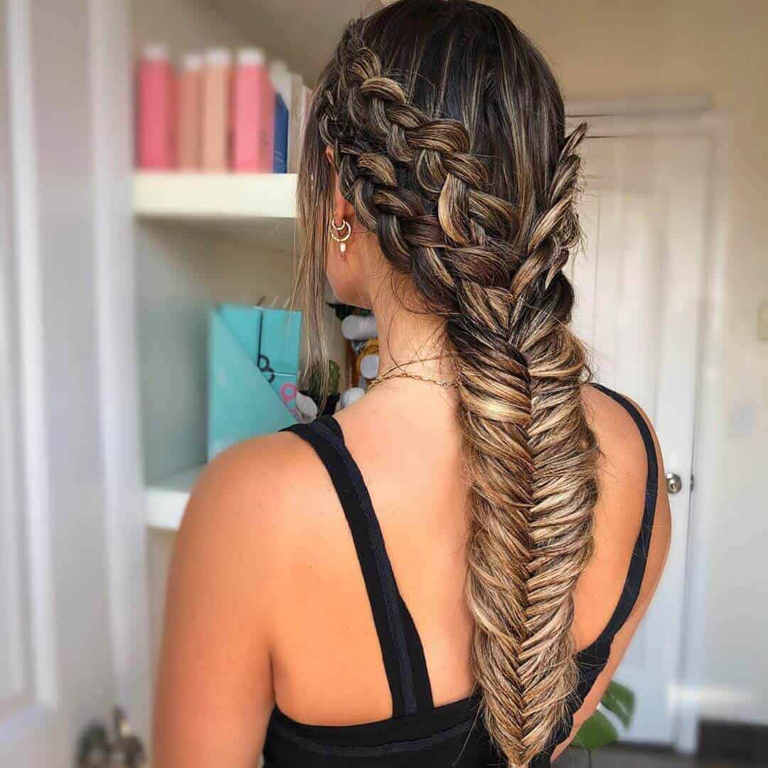 Fishtail braids