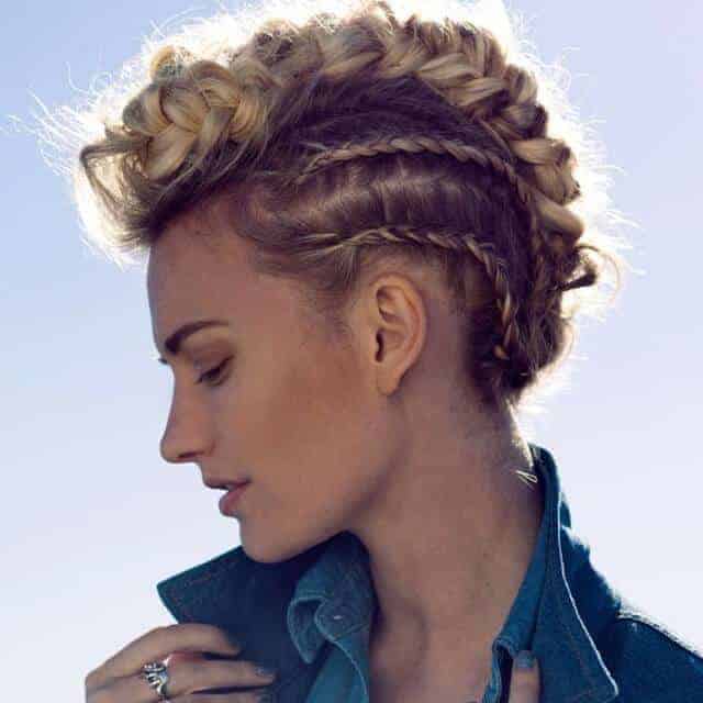 Mohawk braid