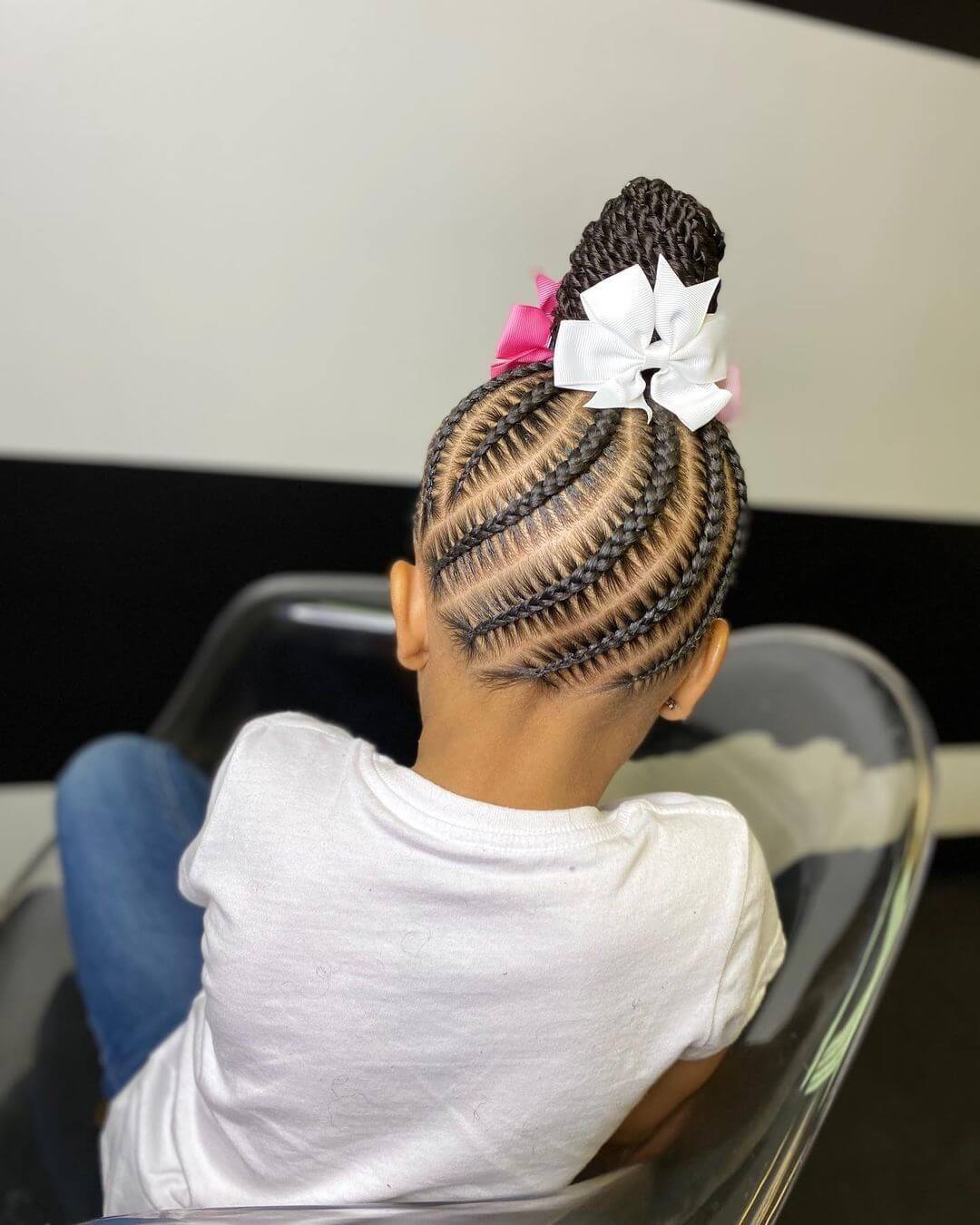 Kids Cornrow Hairstyle