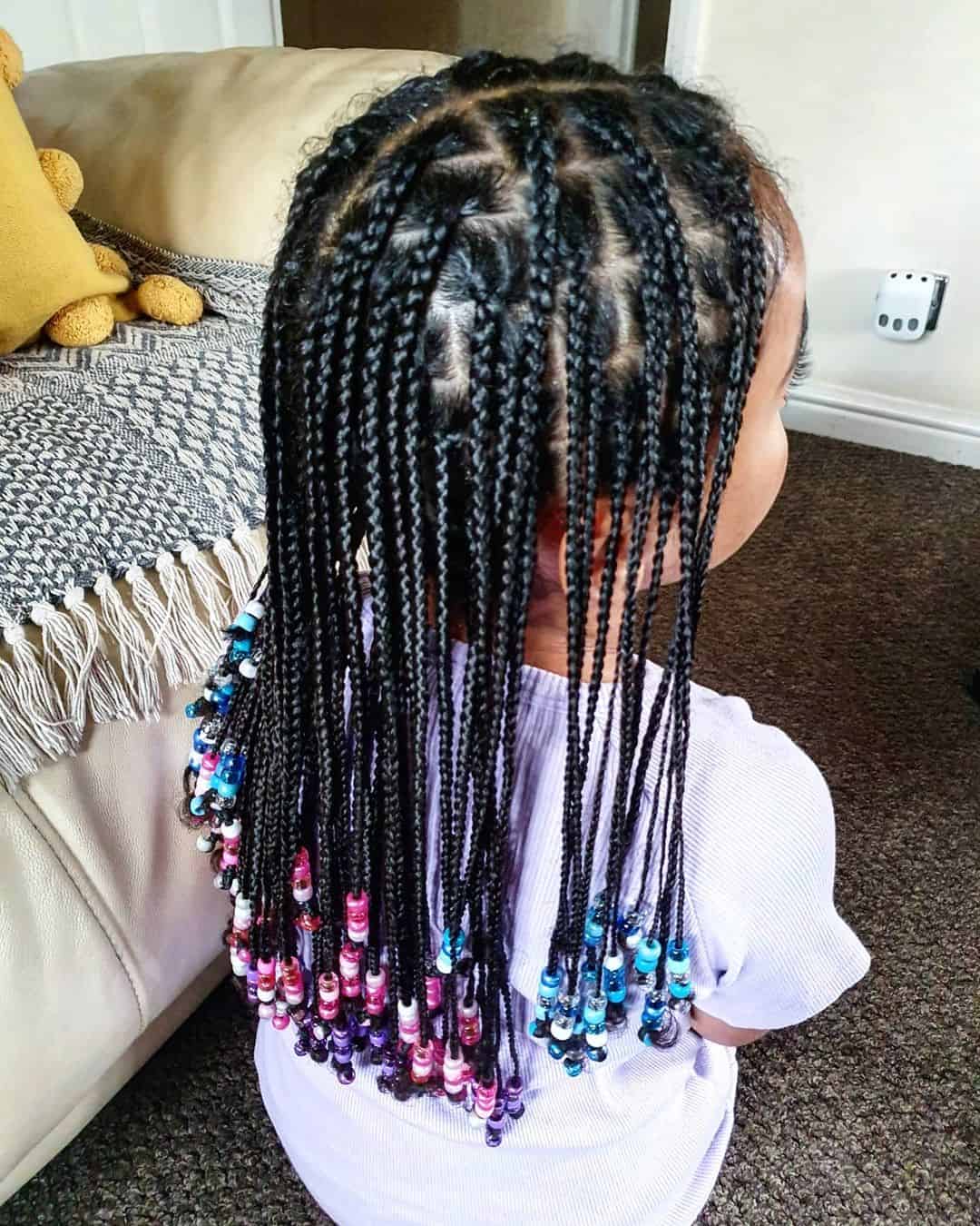 Knotless braids