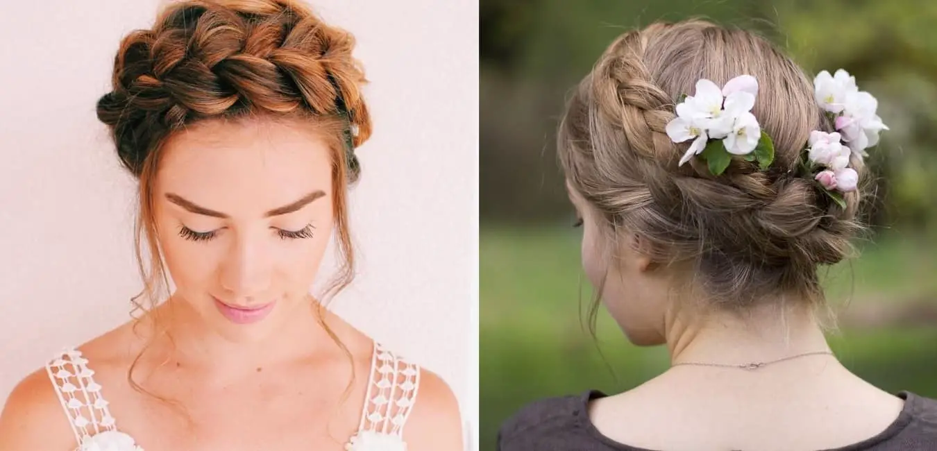 Crown Braid – A Must Try Hairstyle This Wedding Season.