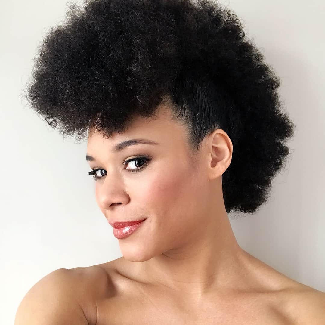 Afro Mohawk