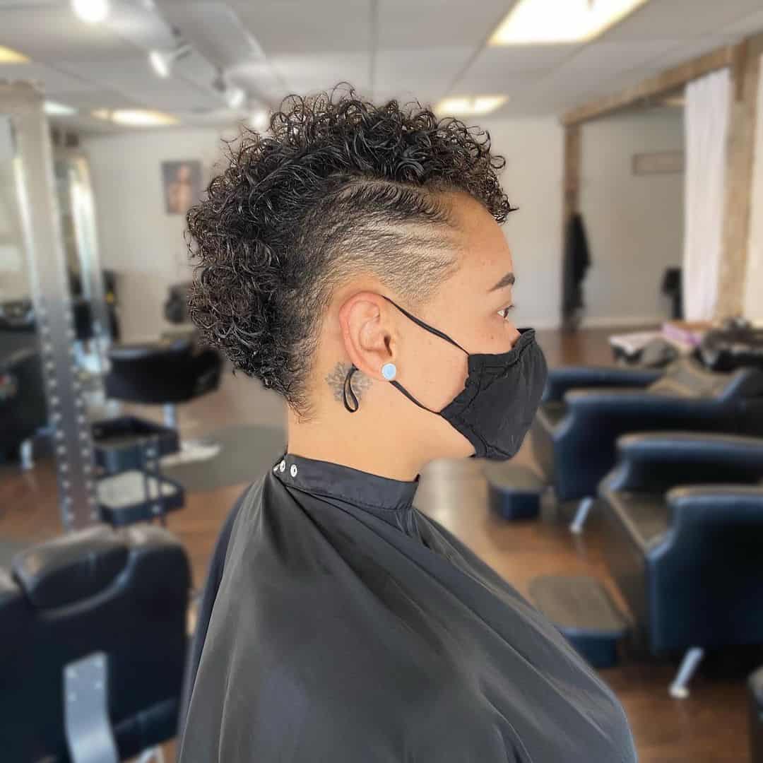 Mohawk Hairstyle for Black Women