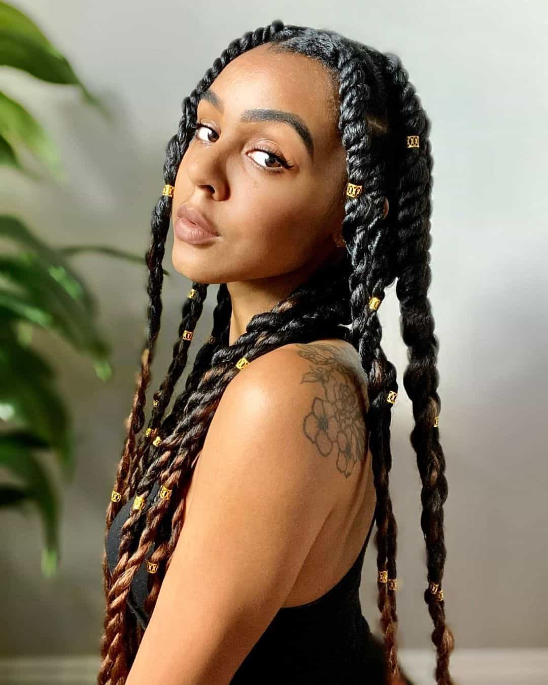 Cornrow twist