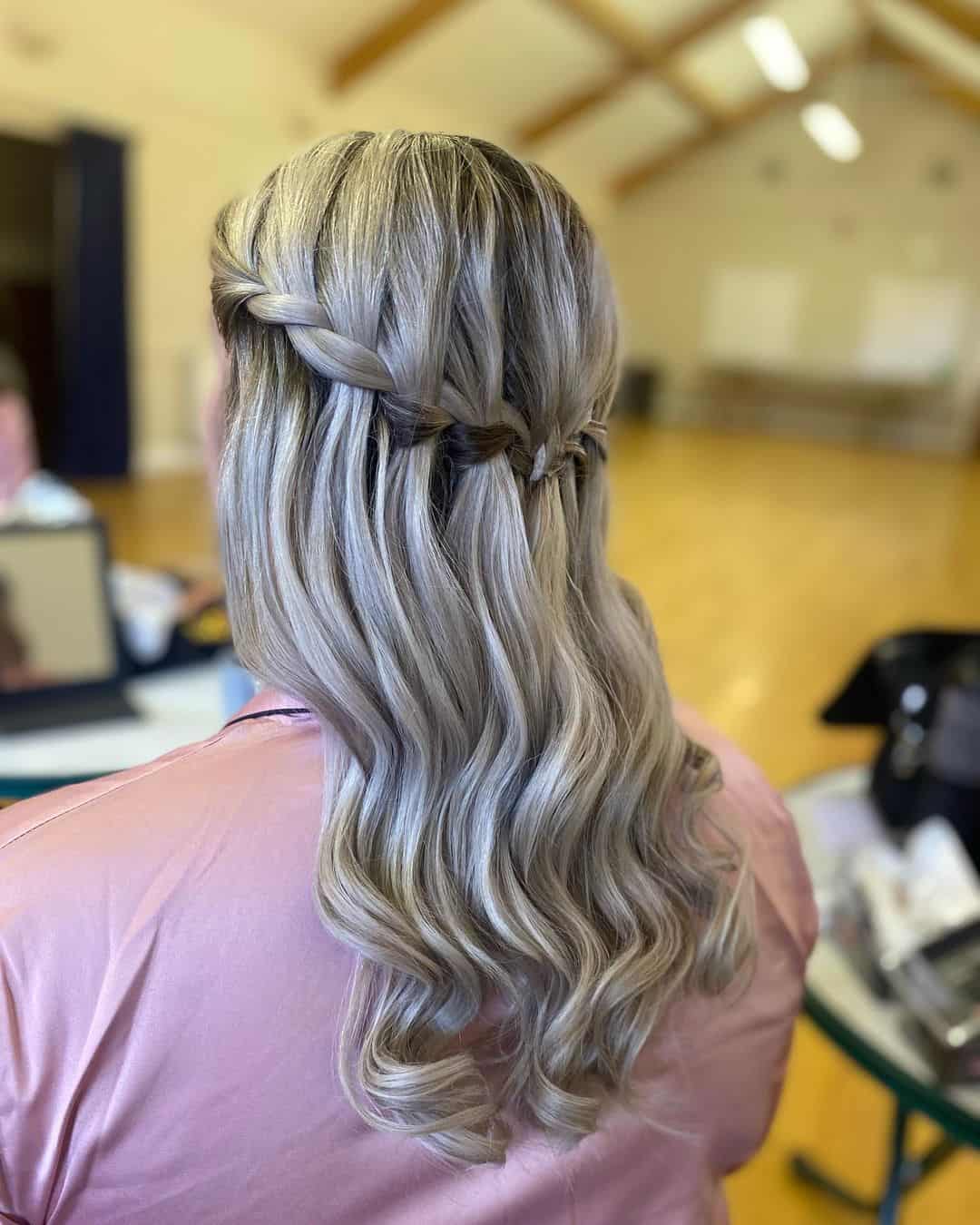 Waterfall braids