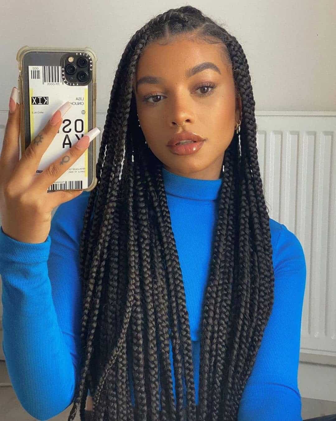 long braids