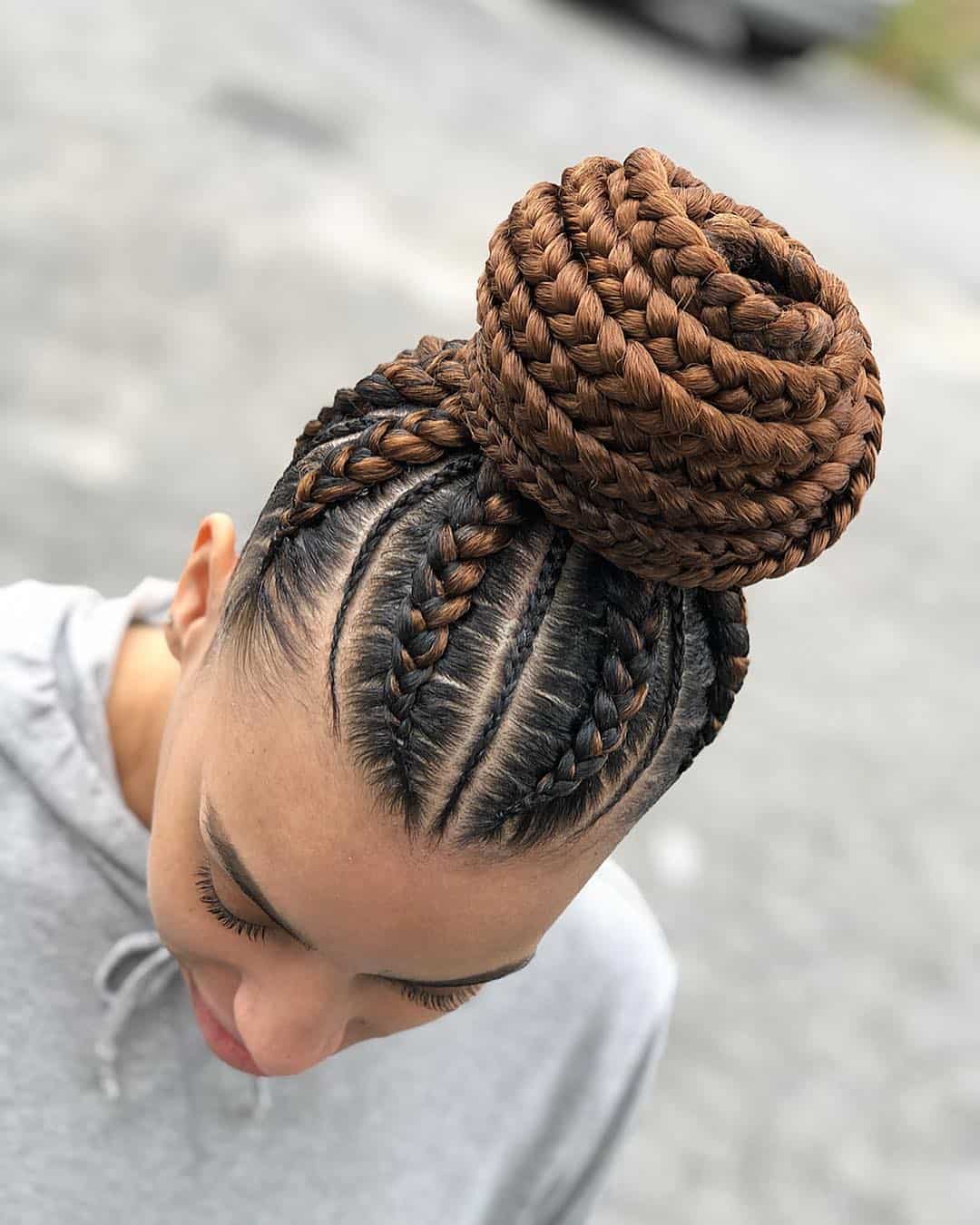 Braided bun