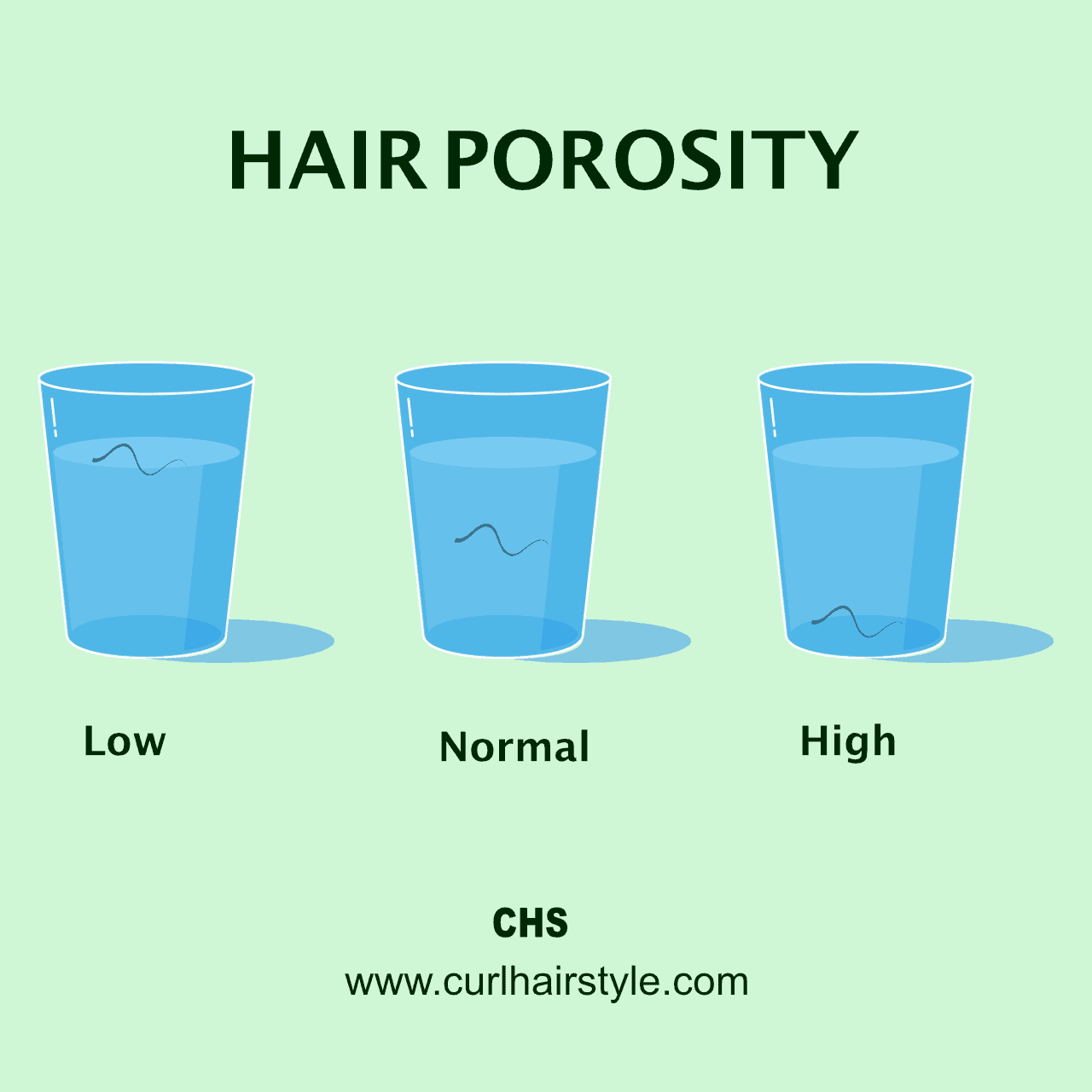 hair porosity the float test