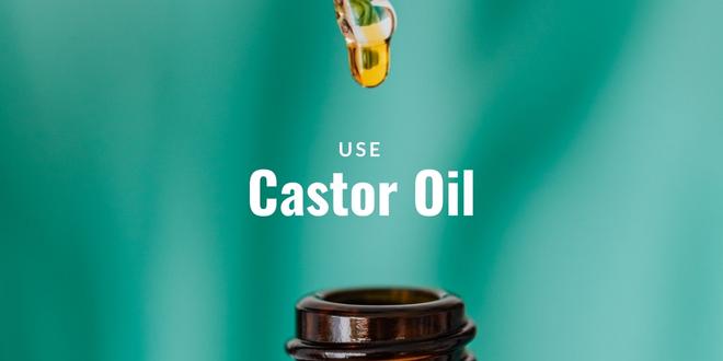 castor oil to get rid of frizzy hair