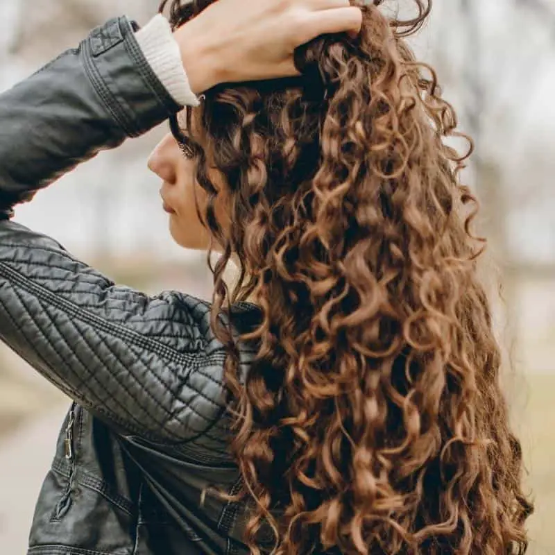 frizz free curly hair