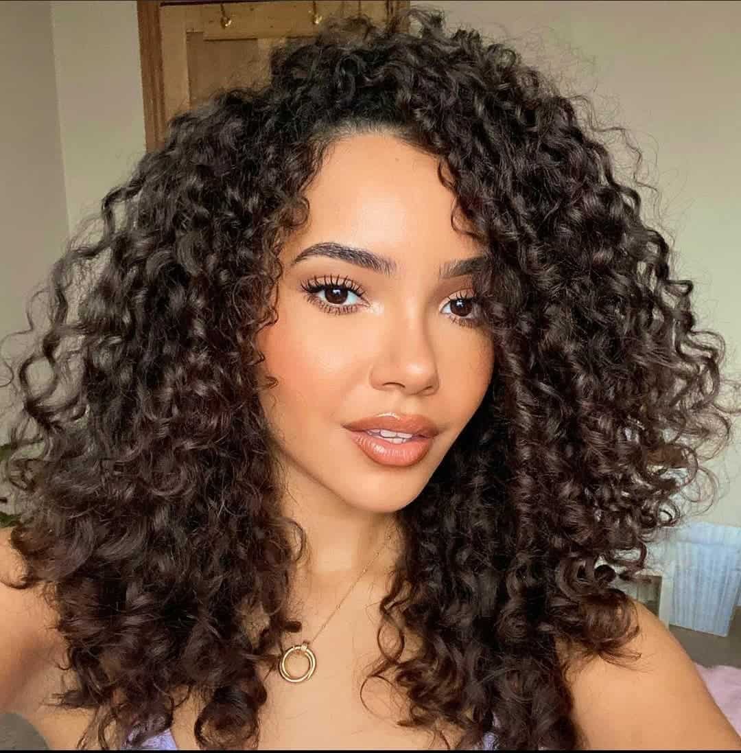 hair color for curly hair brown skin