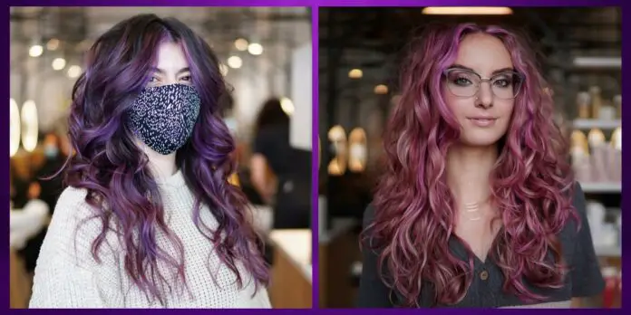 purple hair color feature image