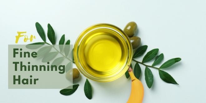 olive oil and honey for fine thinning hair