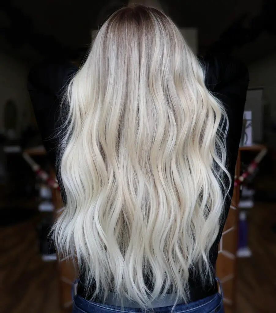 Icy blonde