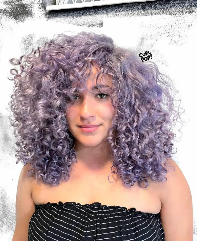 Lavender Curl