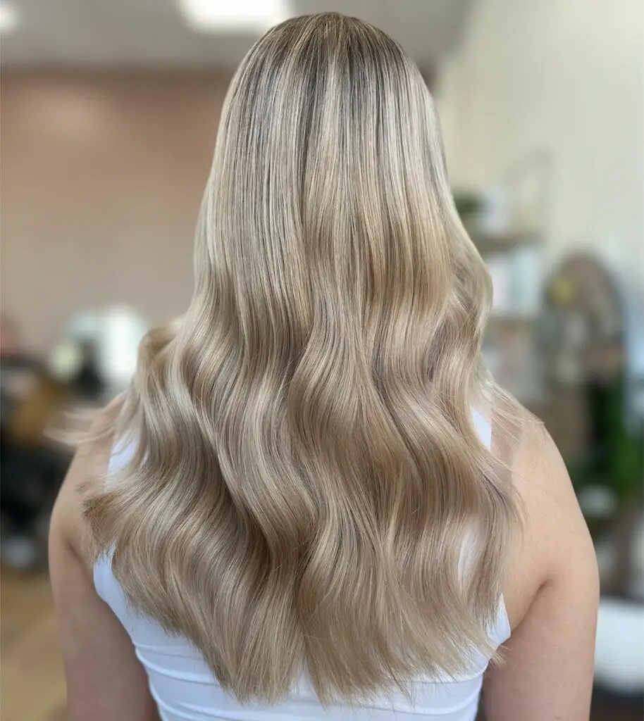 Pale Champagne blonde