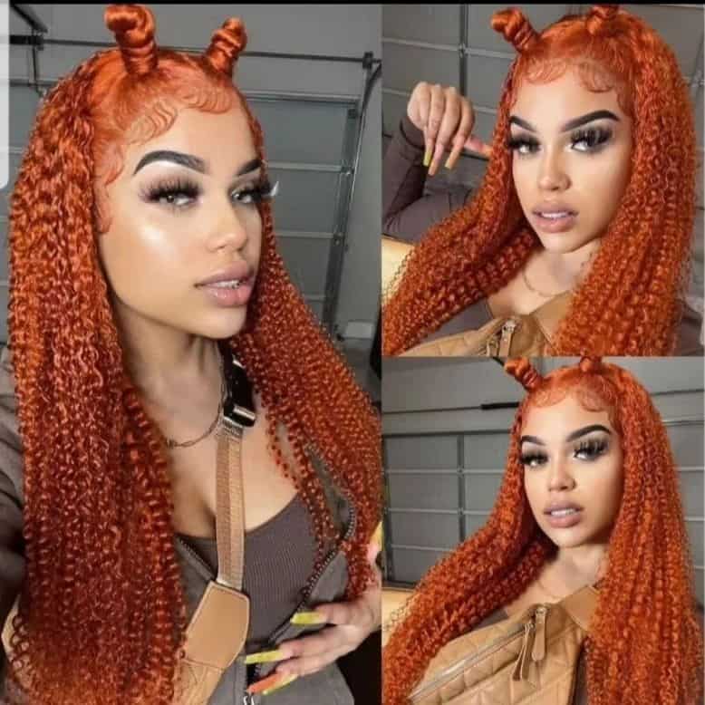 Pumpkin hair