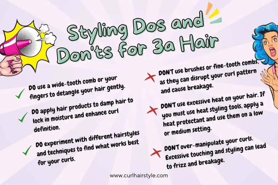 hair type 3a do and don't