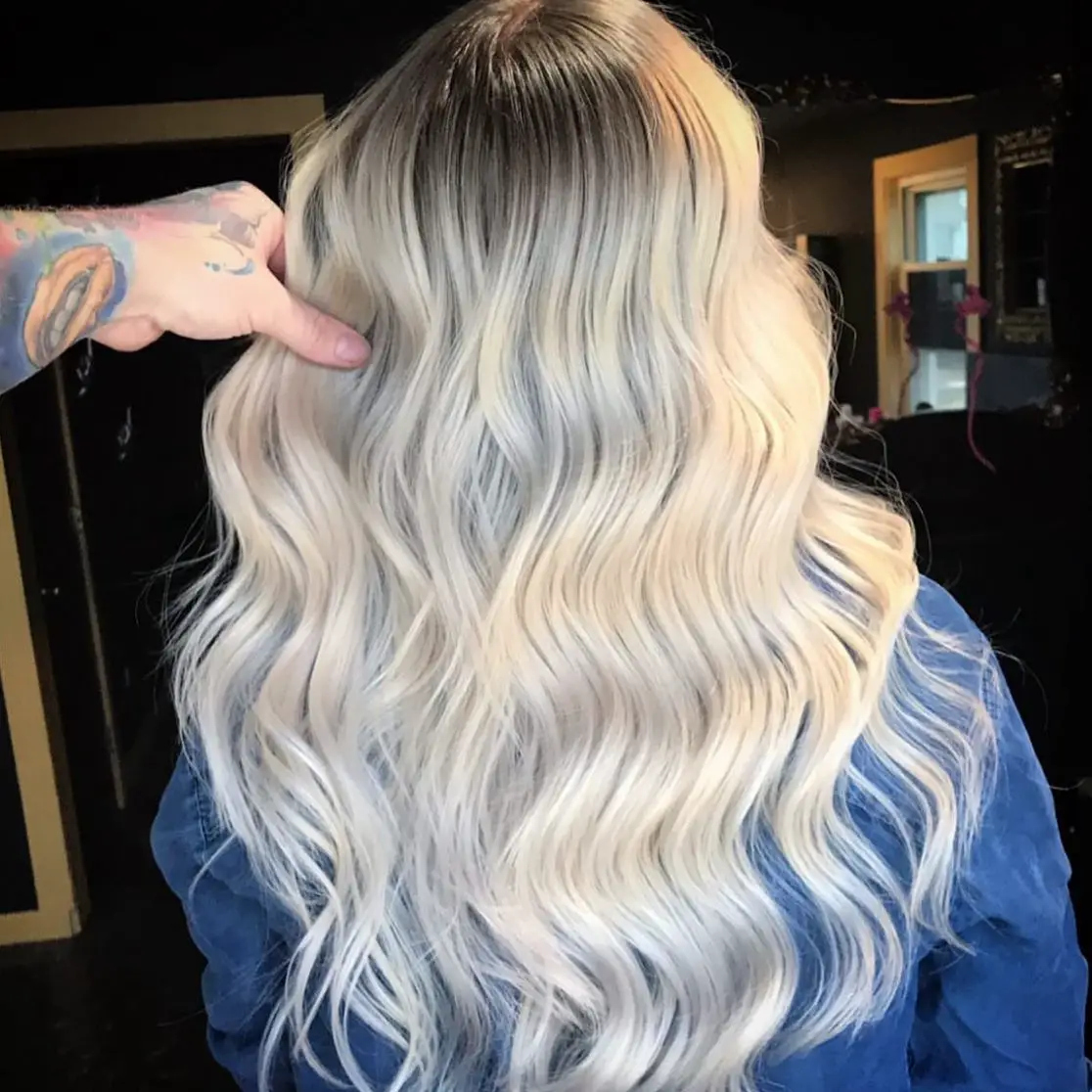 Platinum Elegance hair color