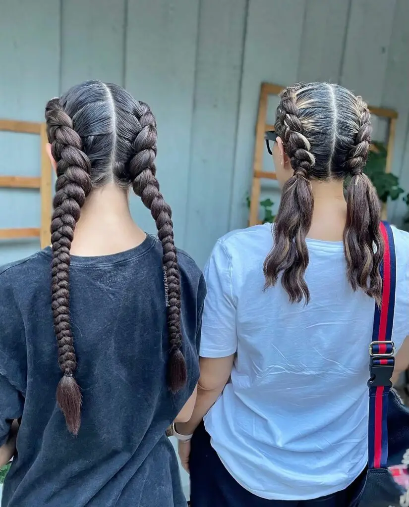 Braided Pigtails hairstyle