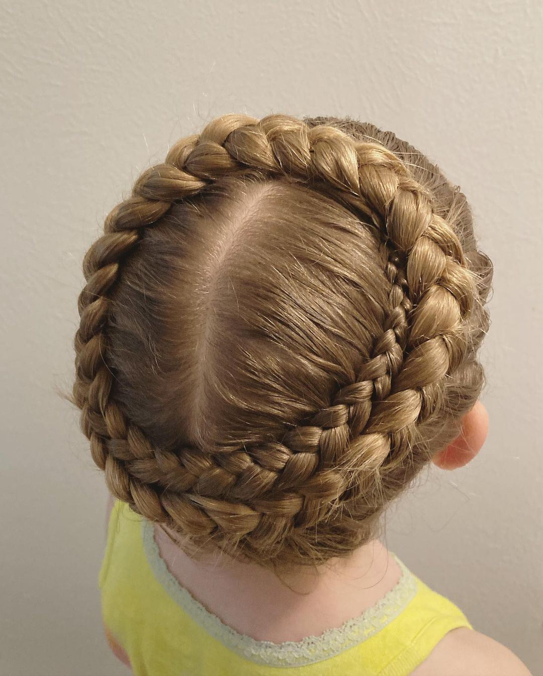 crown braid halo