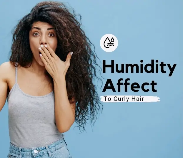 curly hair affected by humidity