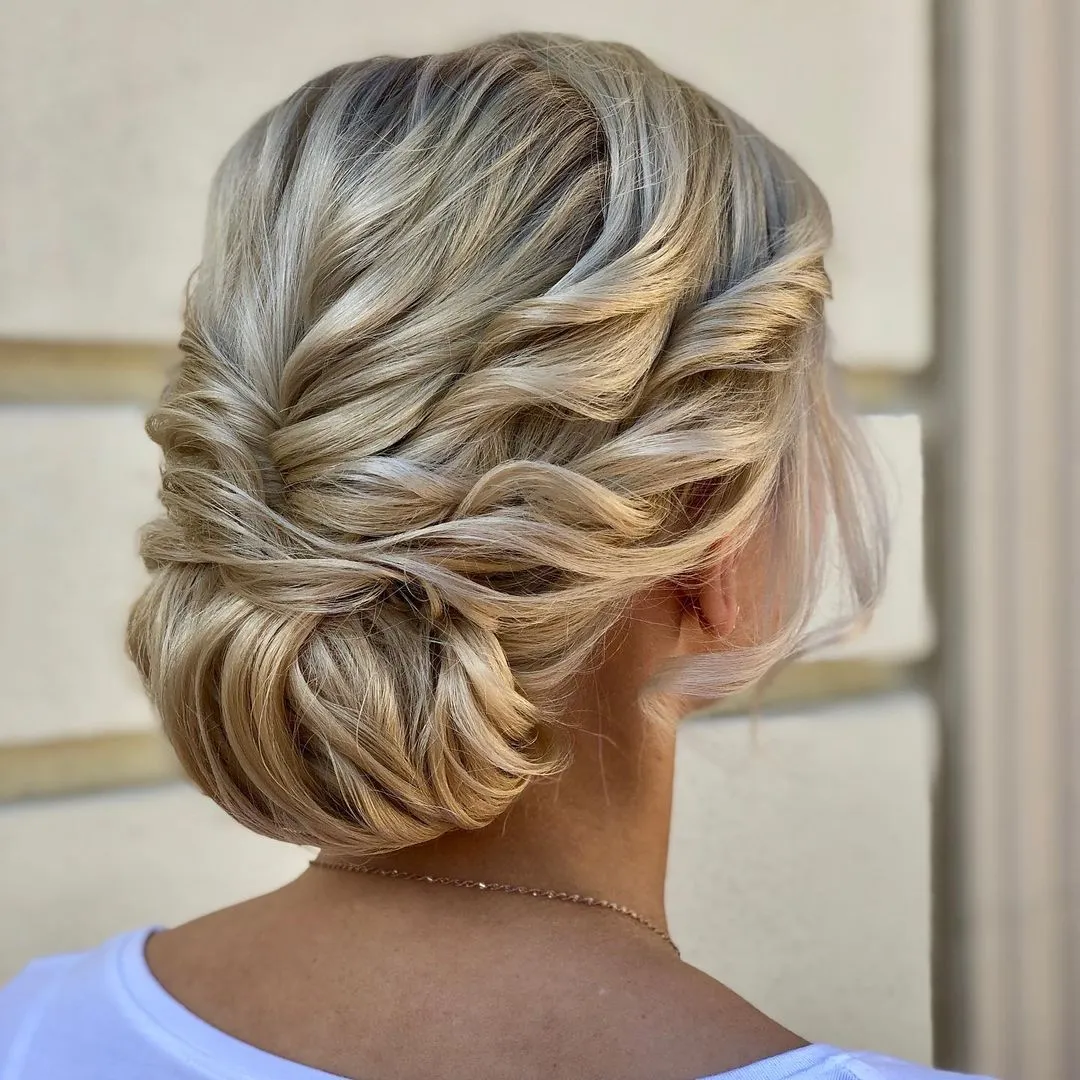 Rolled & Twisted Updo hairstyle