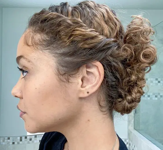 The Spiral Updo Hairstyle 