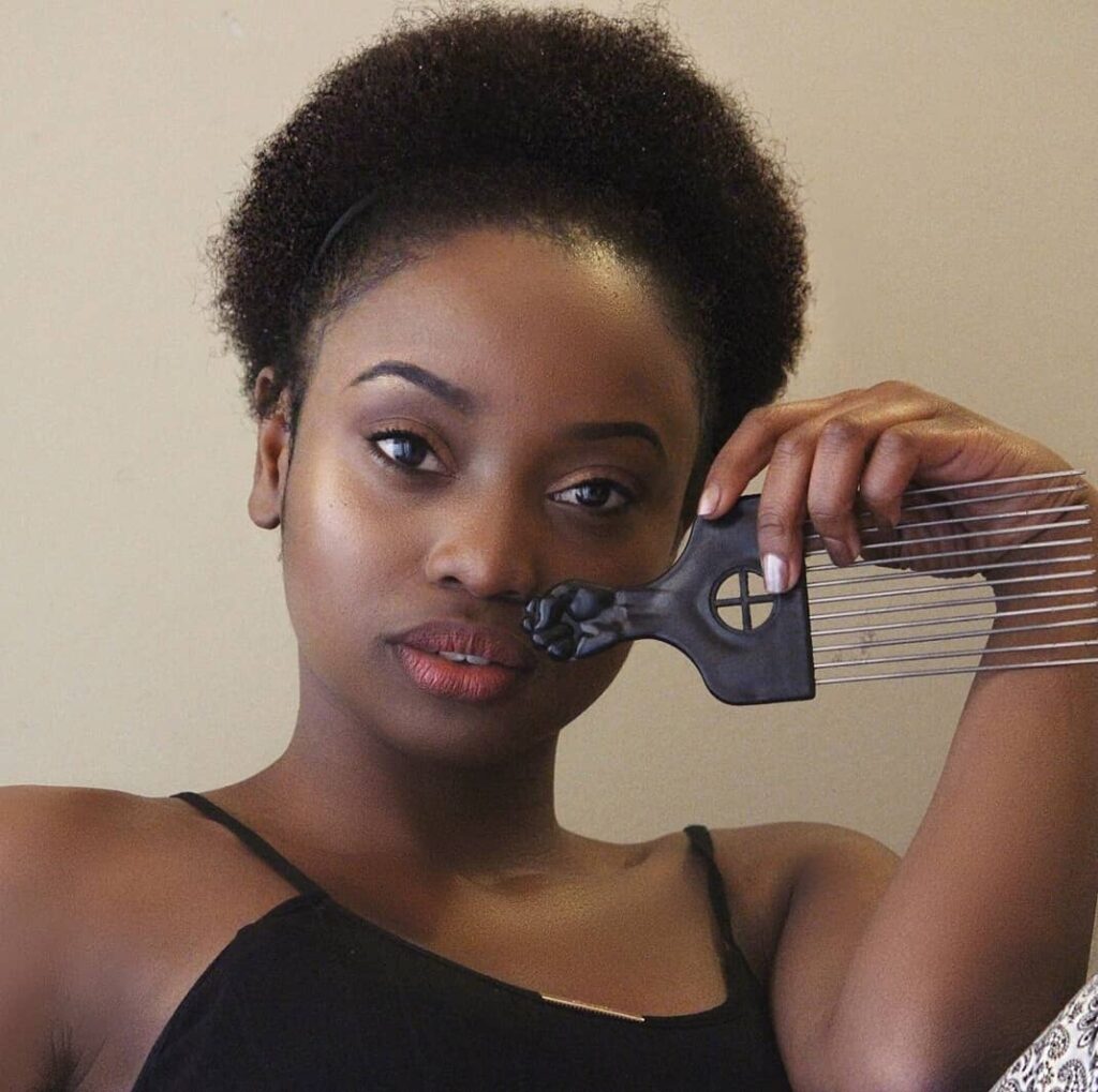 Afro pick comb from tinashebeverly